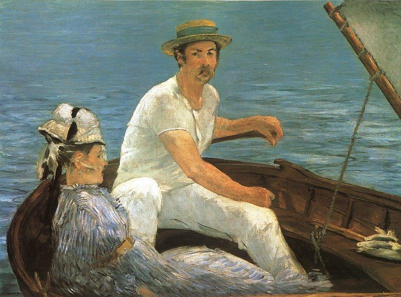 Edouard Manet Boating oil painting picture